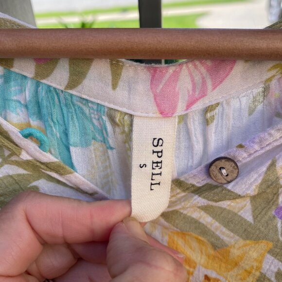 Spell Lei Lei Blouse Top Floral - Picture 6 of 11